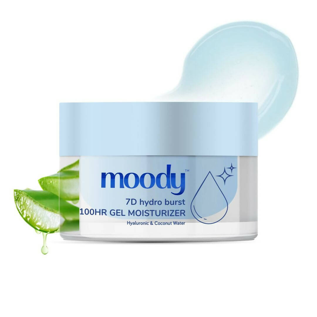 Moody 7D Hydro Burst Oil-Free Water Gel Face Moisturizer - Distacart