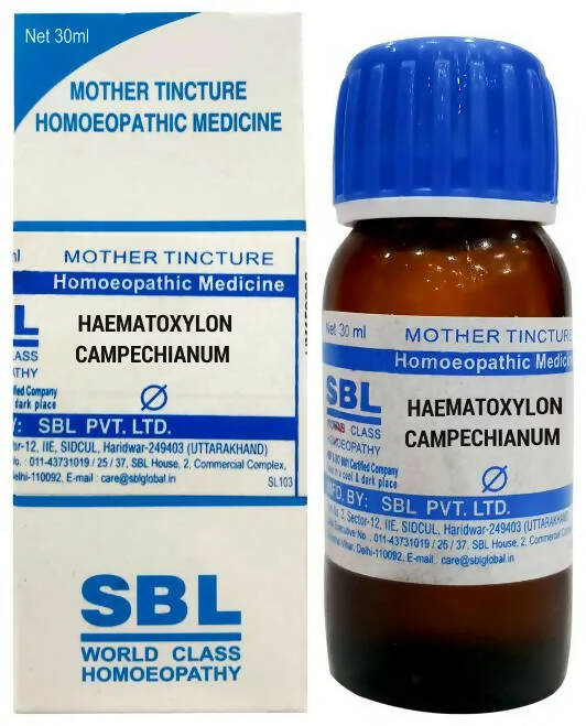 SBL Homeopathy Haematoxylon Campechianum Mother Tincture Q - Distacart