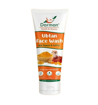Darman Ubtan Face Wash with Turmeric & Saffron - Distacart