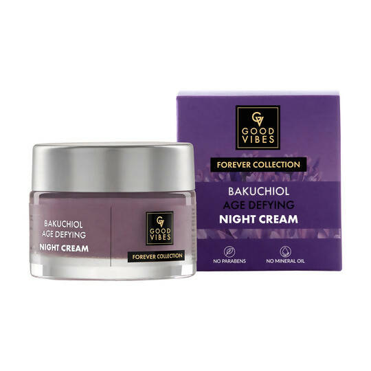 Good Vibes Bakuchiol Age Defying Night Cream - Distacart