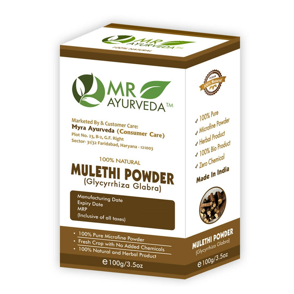 MR Ayurveda Mulethi Powder - Distacart