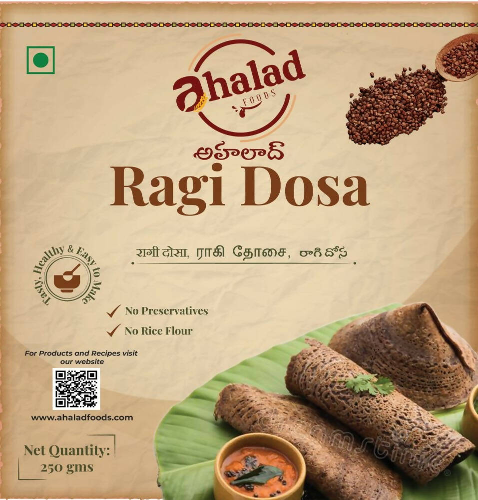 Ahalad Foods Ragi Dosa Mix - Distacart