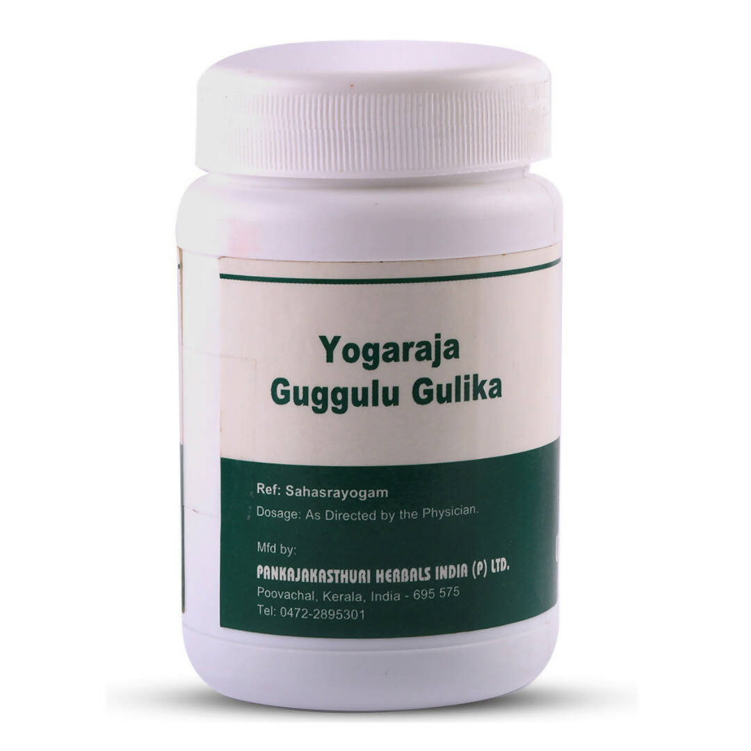 Pankajakasthuri Yogaraja Guggulu Gulika - Distacart