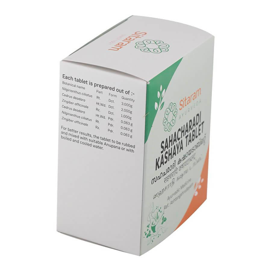 Sitaram Ayurveda Sahacharadi Kashaya Tablet