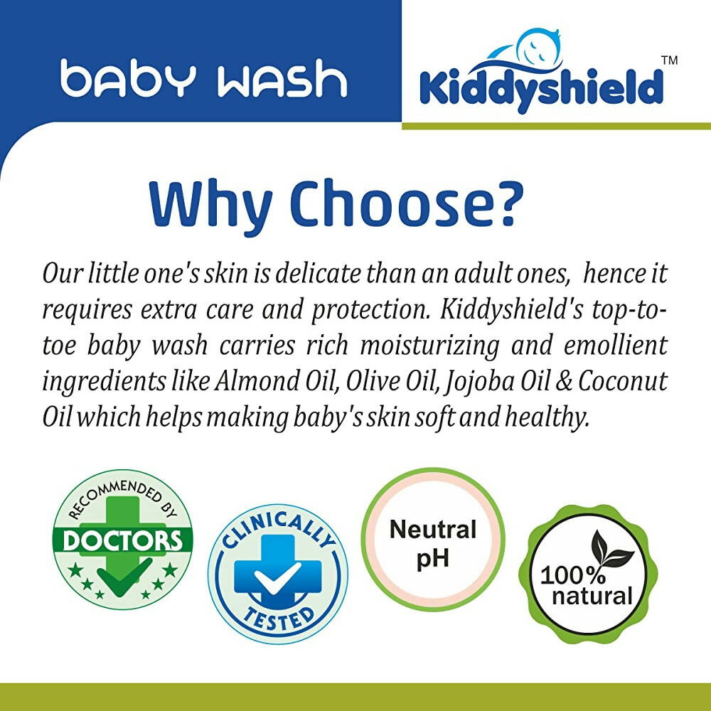 Kiddyshield Top To Toe Baby Wash - Distacart