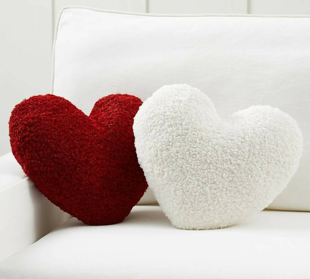 Tecentriq Faux Fur Heart Pillow - Distacart