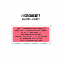 Thumbnail for Timios Zookers Cherry Bits Animal Shaped Biscuits For Toddlers Ingredients