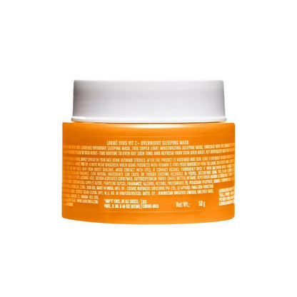 Lakme 9 To 5 Vitamin C+Overnight Sleeping Mask - Distacart