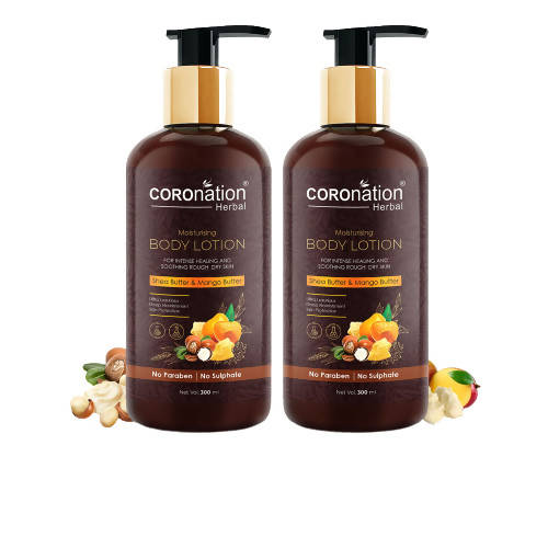 Coronation Herbal Shea Butter & Mango Butter Body Lotion - Distacart
