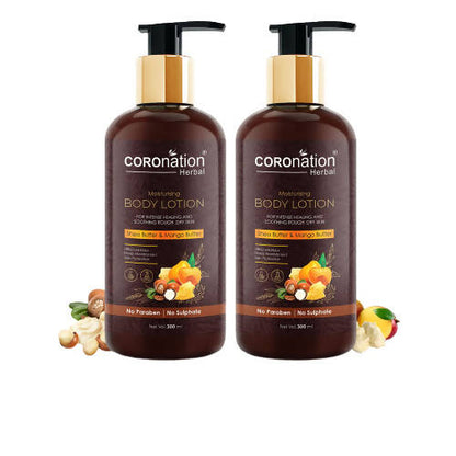 Coronation Herbal Shea Butter & Mango Butter Body Lotion - Distacart