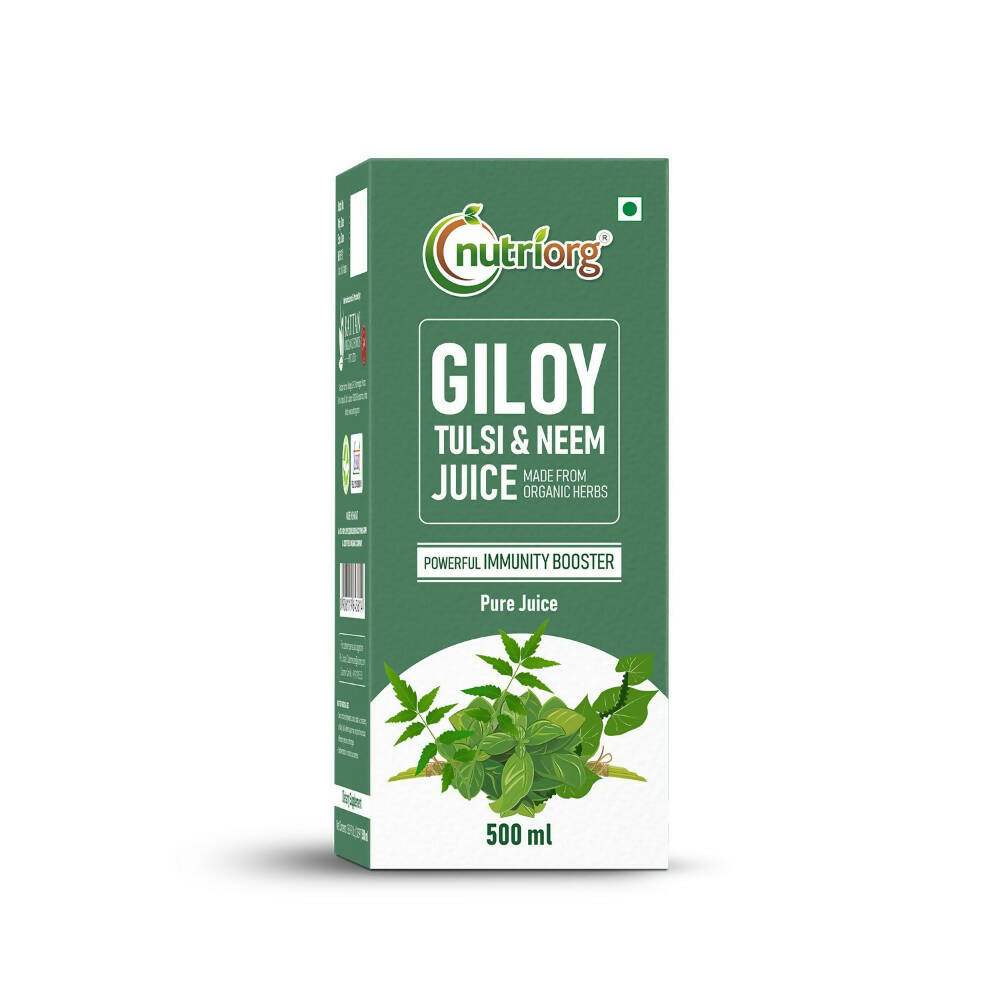 Nutriorg Giloy With Neem & Tulsi Juice - Distacart