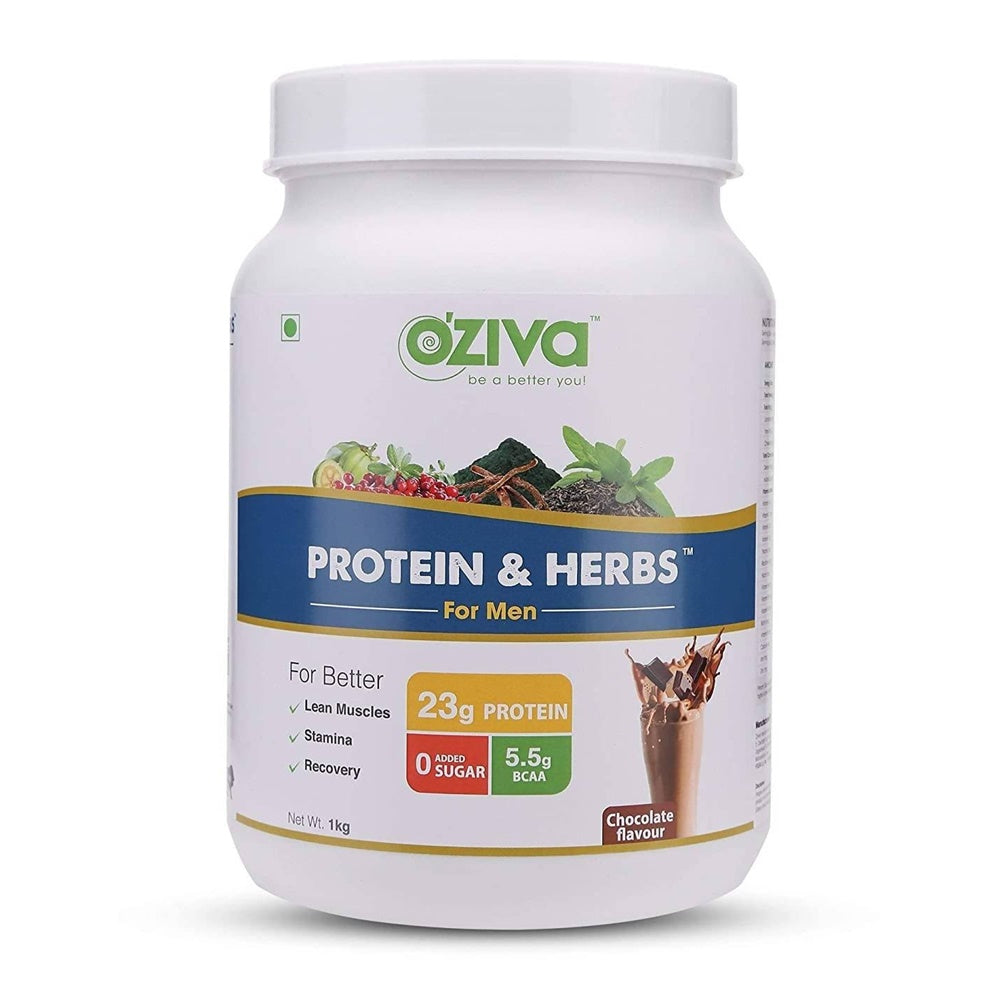 OZiva Protein & Herbs for Men - Distacart