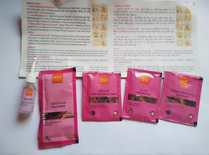 VLCC Skin Tightening Facial Kit uses
