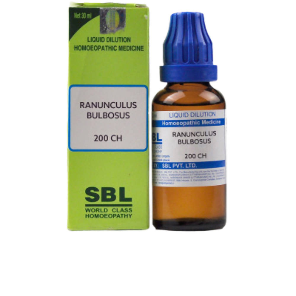 SBL Homeopathy Ranunculus Bulbosus Dilution - Distacart