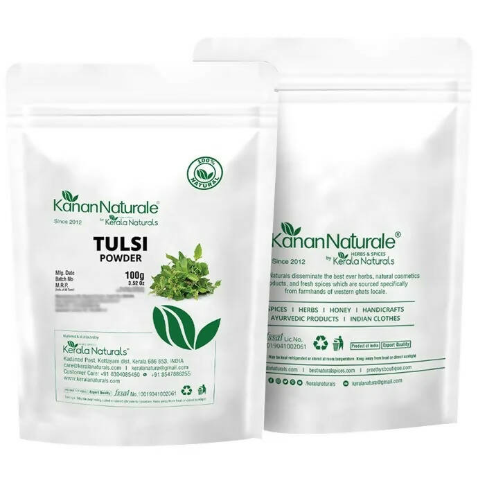 Kerala Naturals Organic Tulsi Powder - Distacart