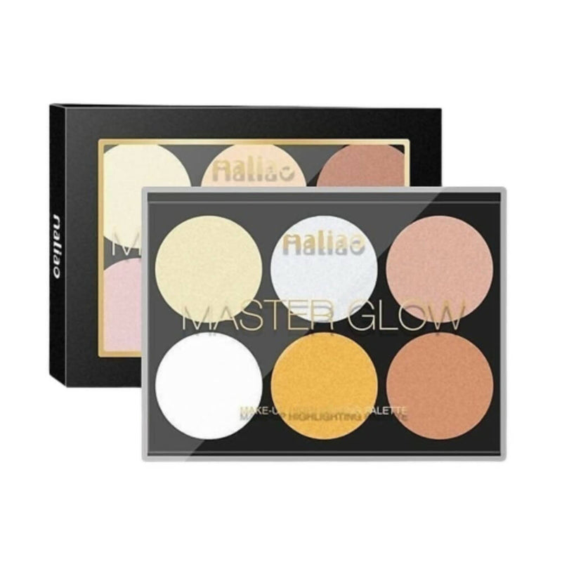 Maliao Professional High Definition Master Glow Makeup Highlighting Palette M157 Shade 2 - Distacart