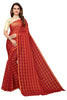 Vamika Red Jari Work Chiffon Saree (GARVITA RED) - Distacart