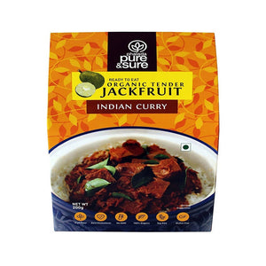Pure & Sure Ready To Eat Organic Tender Jackfruit Indian Curry