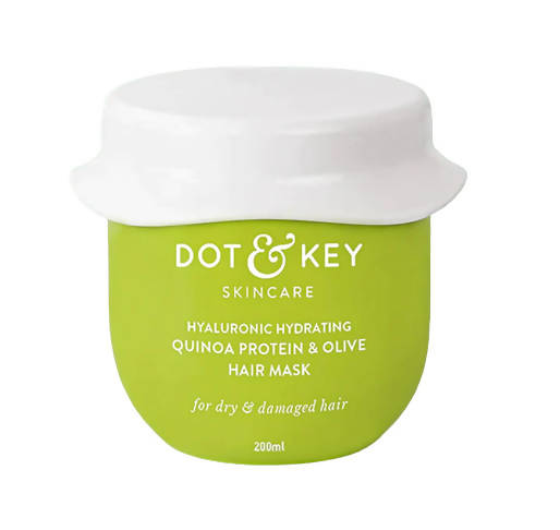 Dot & Key Hyaluronic Hydrating Quinoa Protein & Olive Hair Mask - Distacart