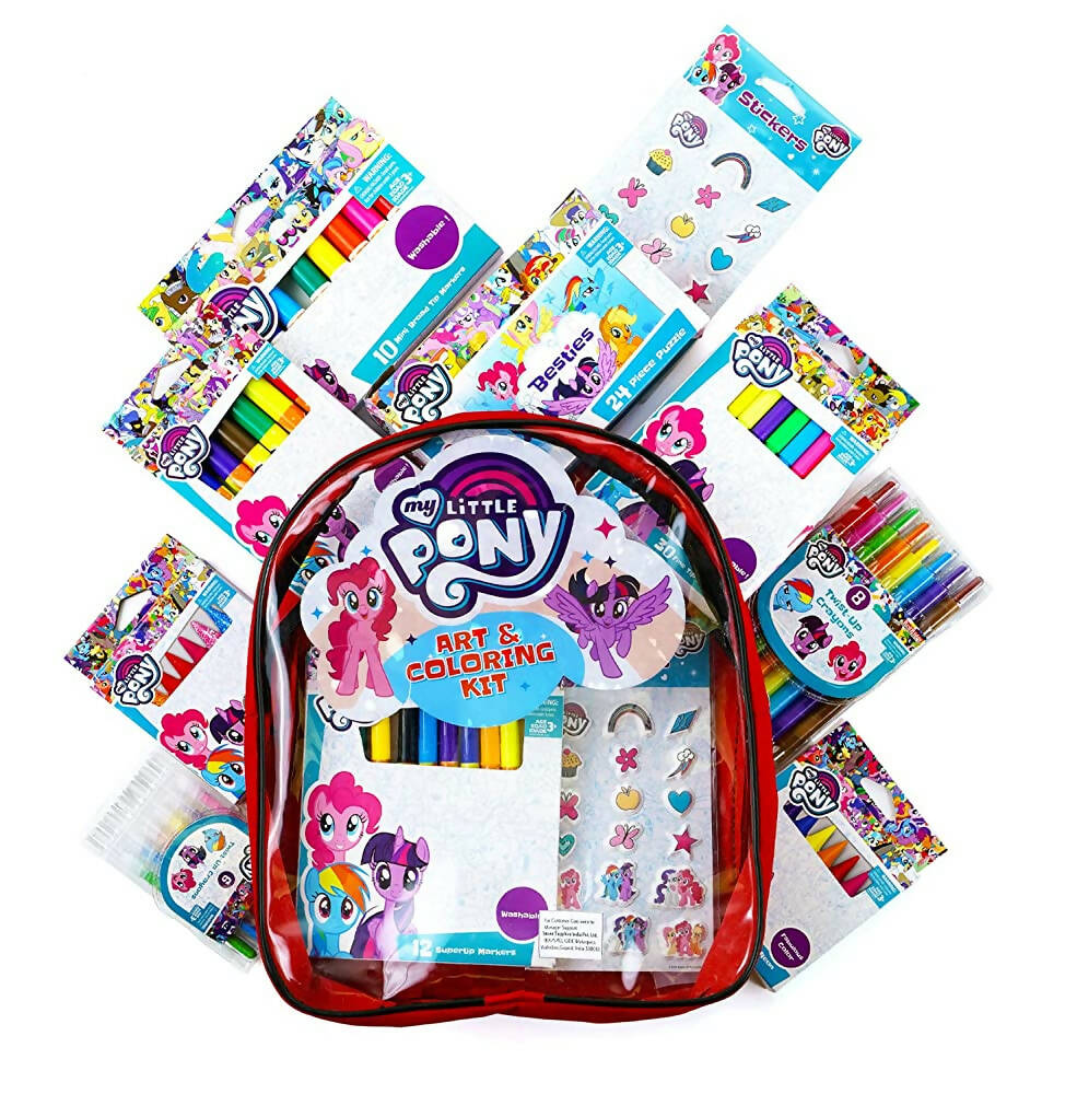 Skoodle My Little Pony MLP Art & Coloring Activity Kit - Distacart
