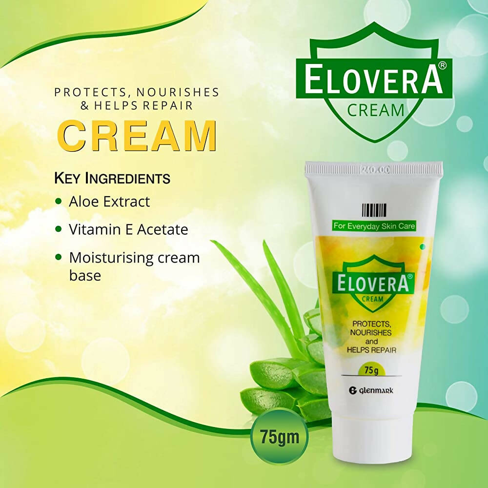 Glenmark Elovera Cream for Everyday Skin Care - Distacart