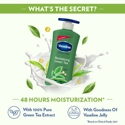 Vaseline Revitalizing Green Tea Body Lotion - Distacart