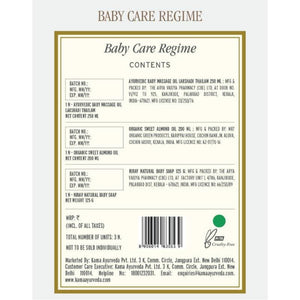 Kama Ayurveda Baby Care Regime