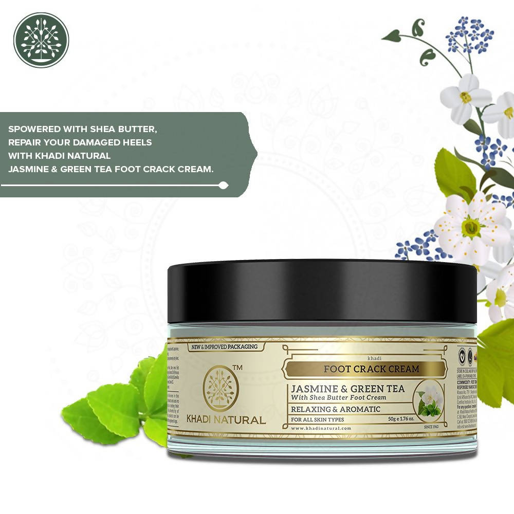 Khadi Natural Jasmine & Green Tea Foot Crack Cream