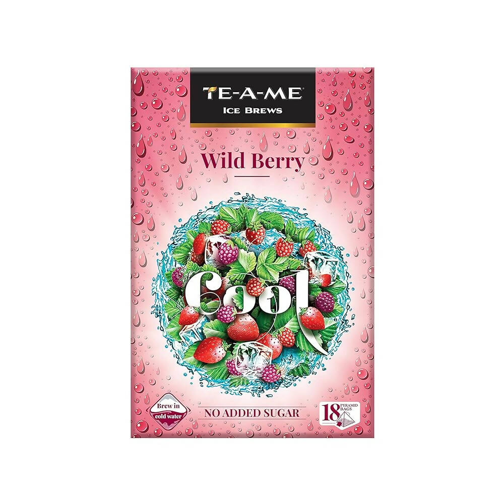 TE-A-ME Cool Wild Berry Iced Infusion Tea Bags - Distacart