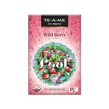 TE-A-ME Cool Wild Berry Iced Infusion Tea Bags - Distacart