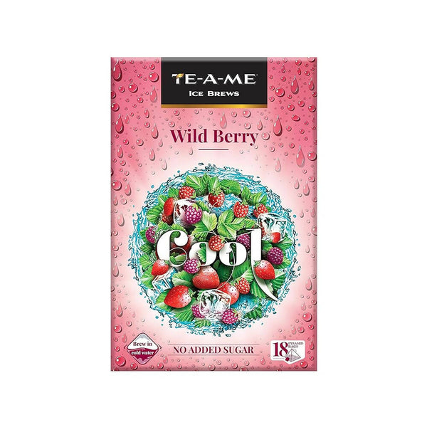 TE-A-ME Cool Wild Berry Iced Infusion Tea Bags - Distacart
