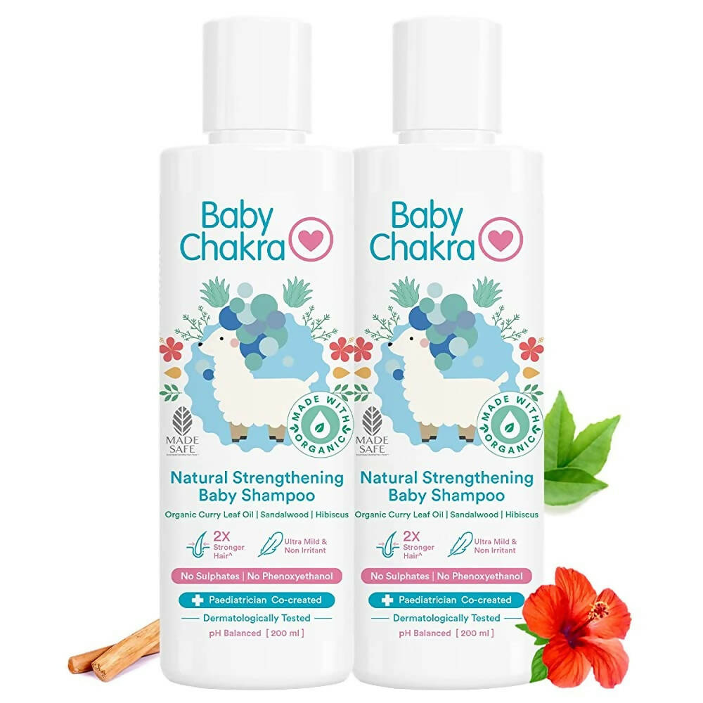 BabyChakra Natural Strengthening Baby Shampoo - Distacart