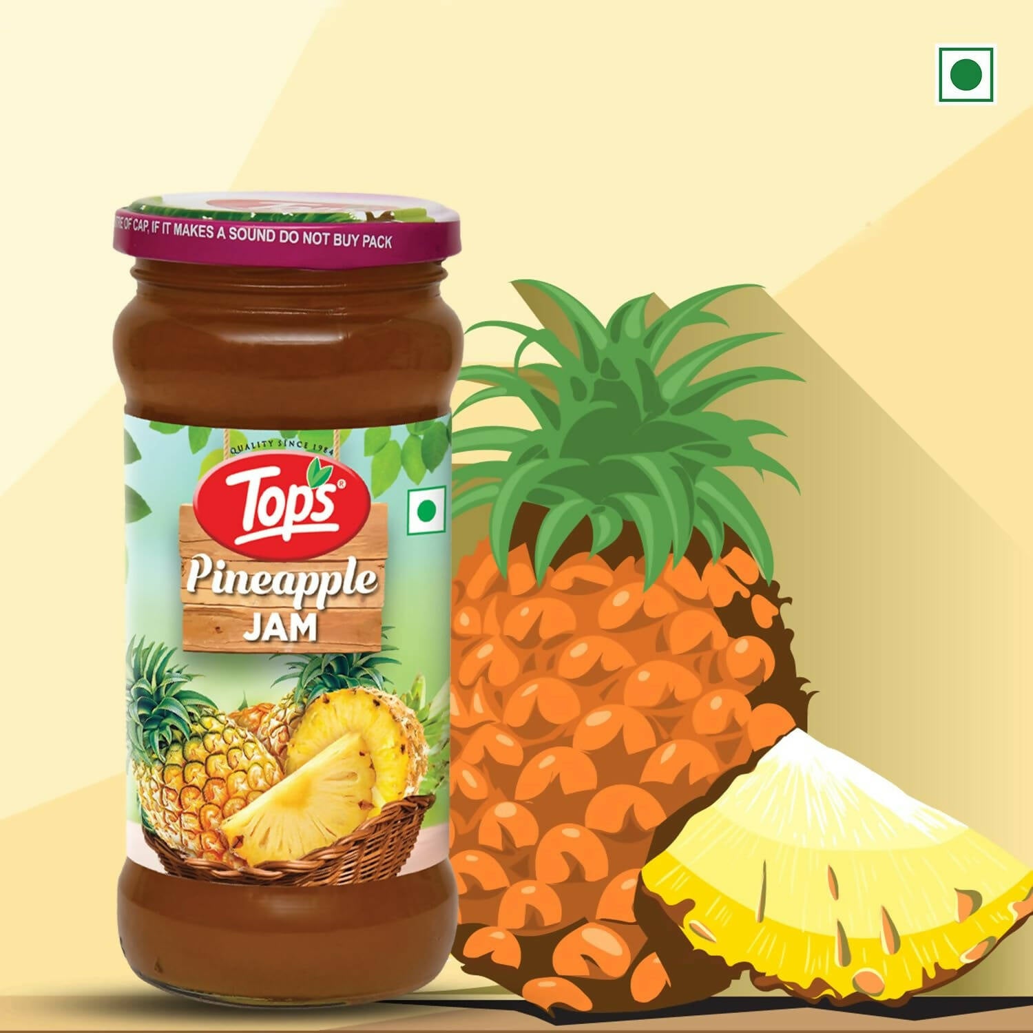 Tops Pineapple Jam - Distacart