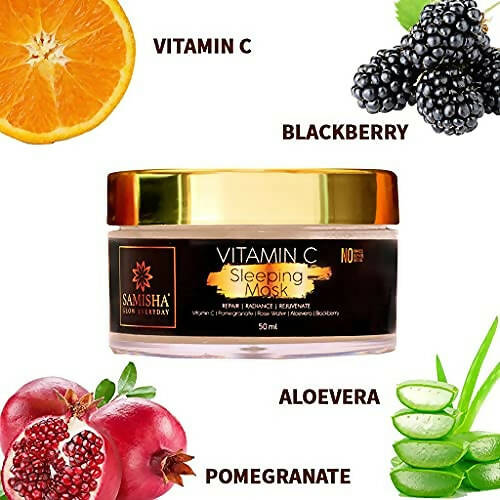Samisha Organic Vitamin C Sleeping Mask - Distacart