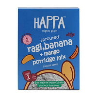 Thumbnail for Happa Organic Baby Food Sprouted Ragi + Mango + Banana Porridge Mix - Distacart