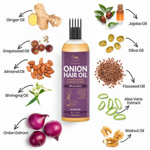 The Natural Wash Onion Hair Oil