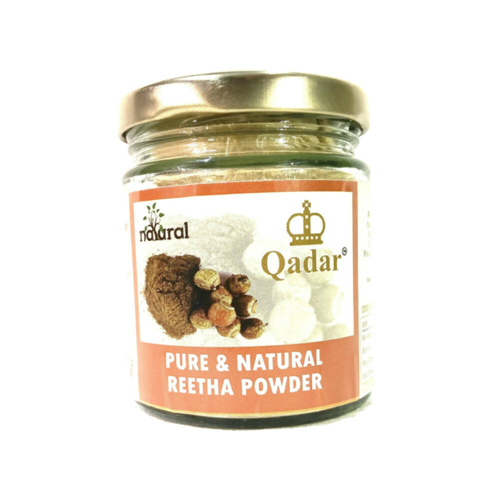 Qadar Pure & Natural Reetha Powder - Distacart