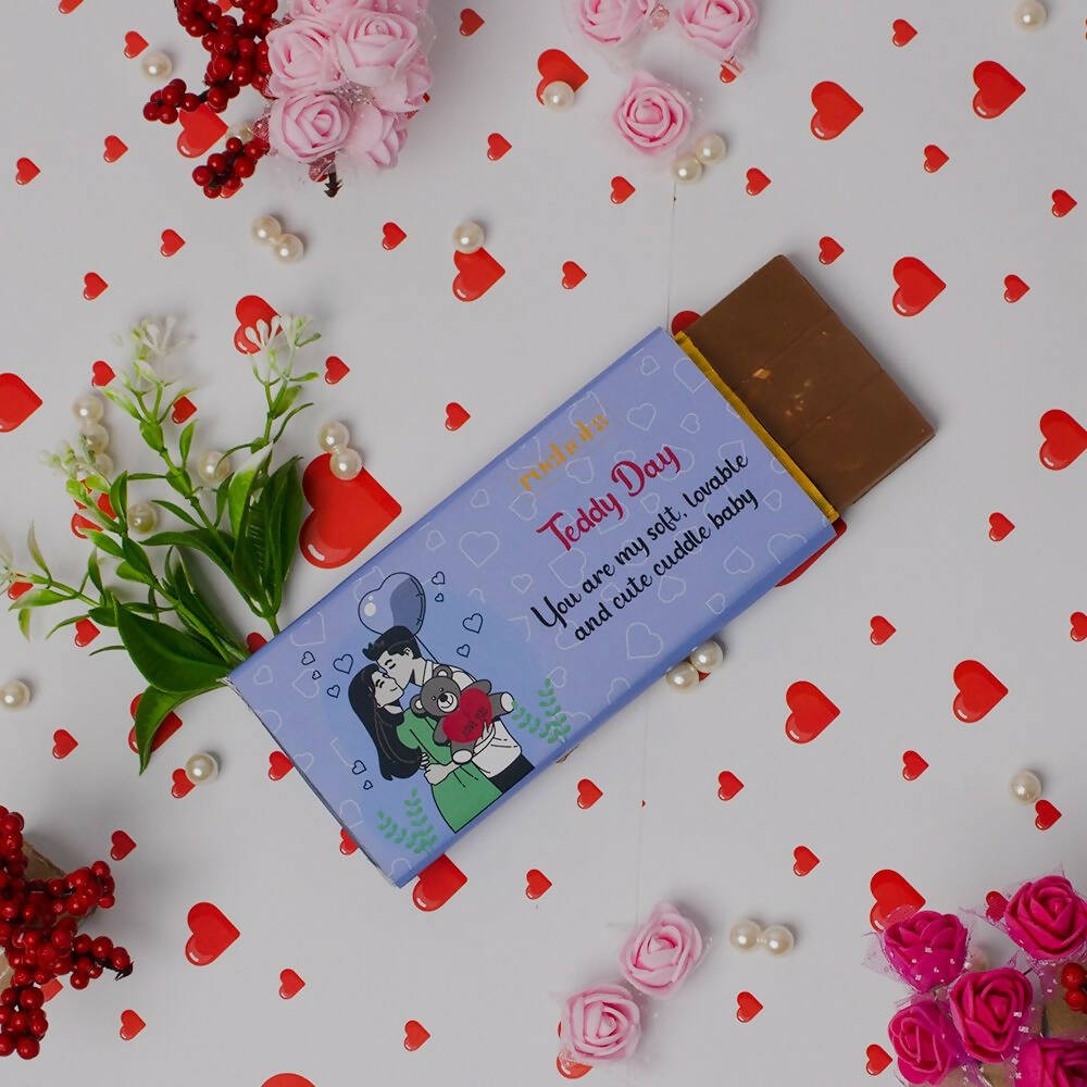 Dibha Ruchoks Valentine Special No Added Sugar Chocolate Bar - Distacart