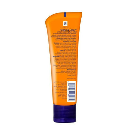 Clean & Clear Pimple Clearing Face Wash - Distacart