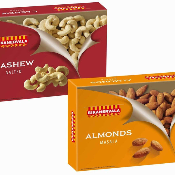 Bikano Masala Almonds And Salted Cashew Nuts