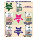 Thumbnail for TummyFriendly Foods Organic Certified Stage3 Sprouted Porridge Mixes - 5 Packs - Distacart