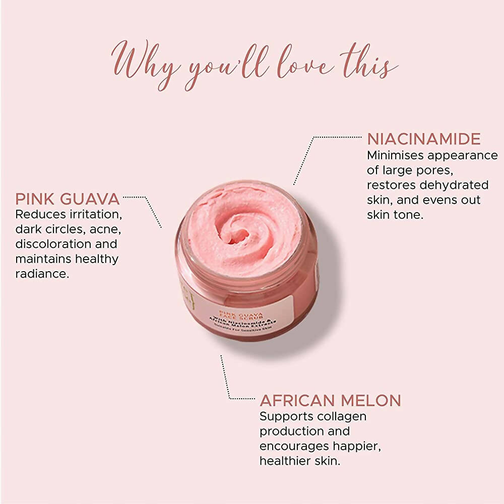 PureSense Pink Guava Face Scrub - Distacart