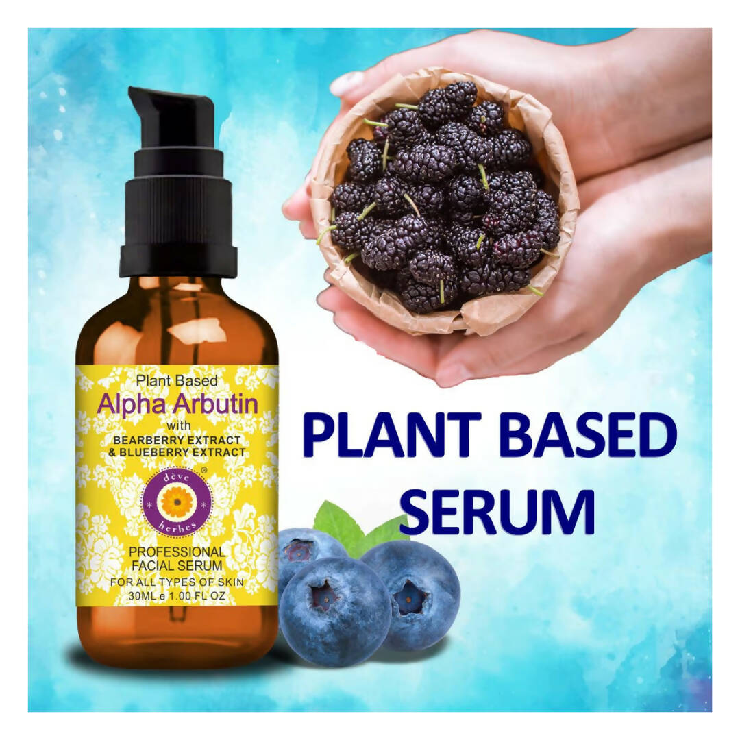 Deve Herbes Plant Based Alpha Arbutin Face Serum - Distacart