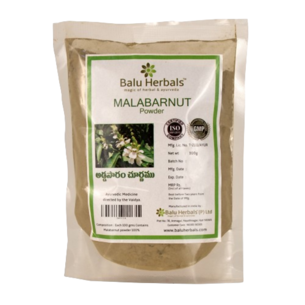 Balu Herbals Malabar Nut (Addasaram) Powder - Distacart