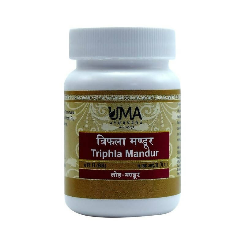 Uma Ayurveda Triphala Mandur Tablets - Distacart