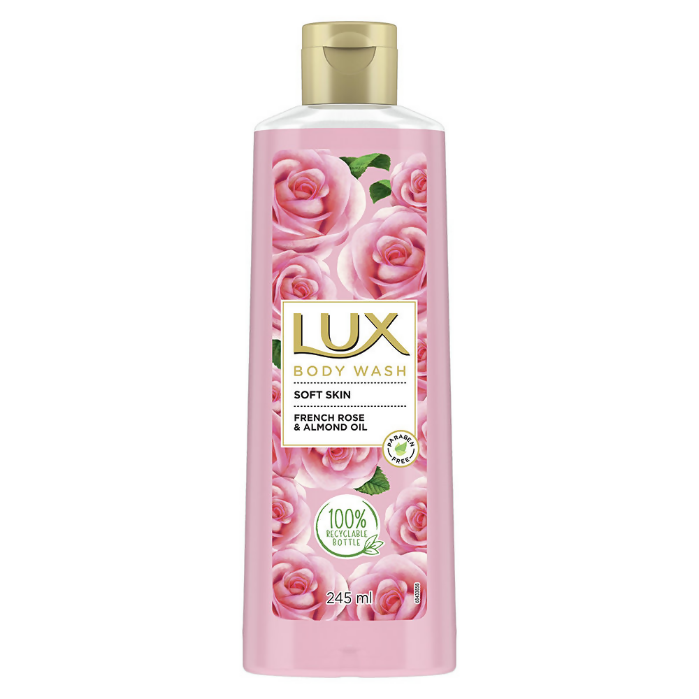 Lux Body Wash with French Rose Fragrance & Almond Oil - Distacart