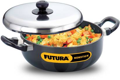 Hawkins Futura Non-stick All-Purpose Pan Handi 3 L with Lid (NAP30) - Distacart
