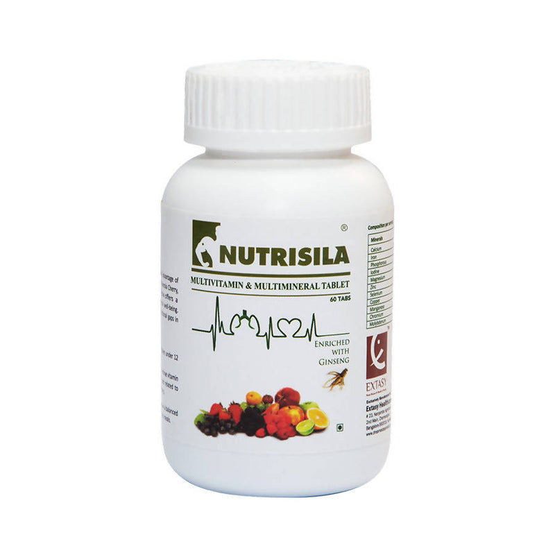 Extasy Nutrisila Multivitamin &amp; Multimineral Tablet - Distacart