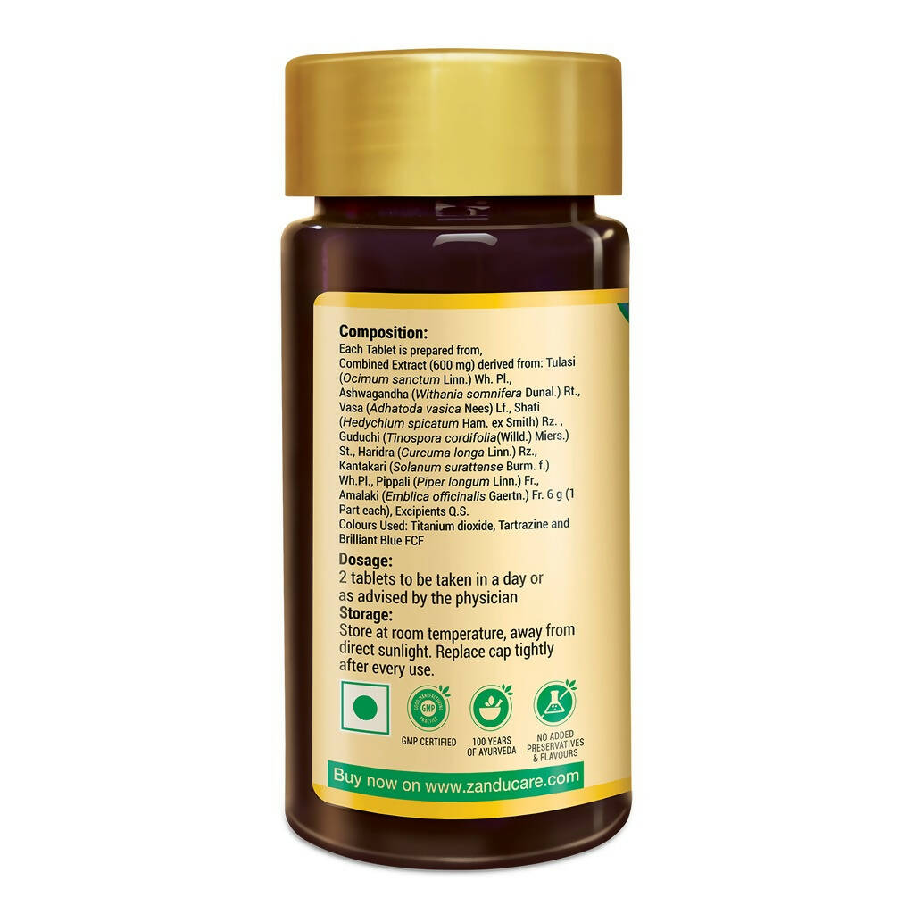 Zandu Pollution Shield Tablets - Distacart