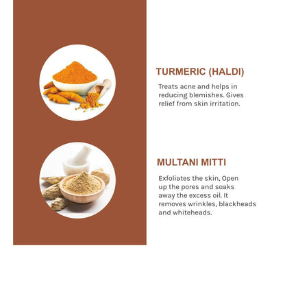 Skin Elements Turmeric and Multani Mitti Face Pack - Distacart